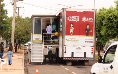 Carreta da Justiça conclui atendimentos em Jateí.