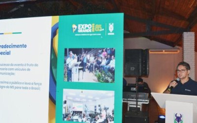Acrissul reúne imprensa para lançamento da Expogrande 2025.