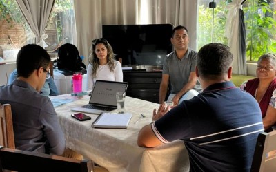 Vereador Leinha realiza atendimento no bairro Moreninhas IV.