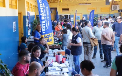 Câmara participa do Mutirão Todos em Ação no Jardim Anache.
