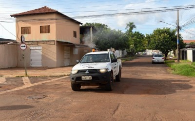 Fumacê percorre cinco bairros nesta terça-feira.