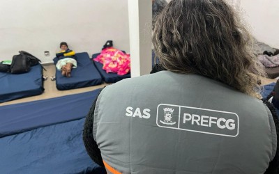 Inverno Acolhedor reabre ponto de apoio nesta segunda-feira.