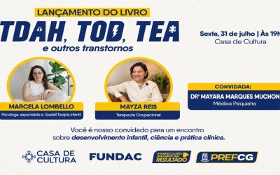 Saúde infantil: livro sobre TDAH e autismo é lançado hoje.