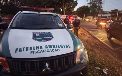 Fiscalização paralisa evento sem licença ambiental.