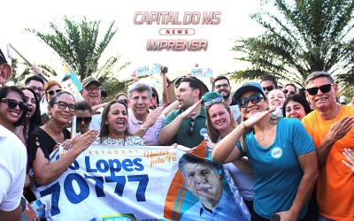 Lidio Lopes intensifica campanha na reta final e destaca apoio popular rumo ao quinto mandato.