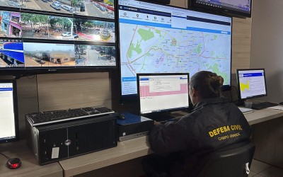 Defesa Civil alerta para queda de temperatura na Capital.