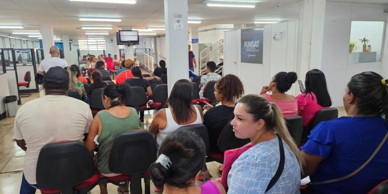 Funsat oferece 1.132 vagas nesta quarta-feira.