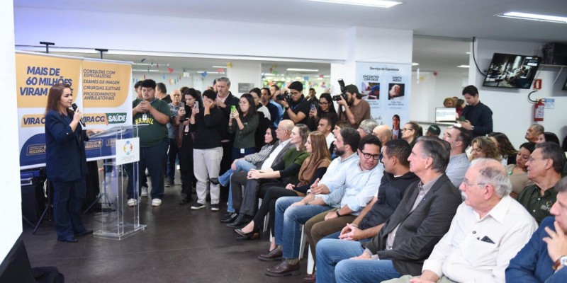 Vira CG Saúde leva exames e cirurgias ao Hospital de Câncer.
