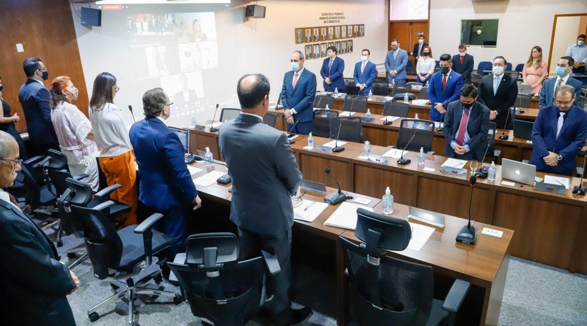 Após um ano e sete meses, Conselho realiza primeira sessão híbrida da história da OAB/MS.