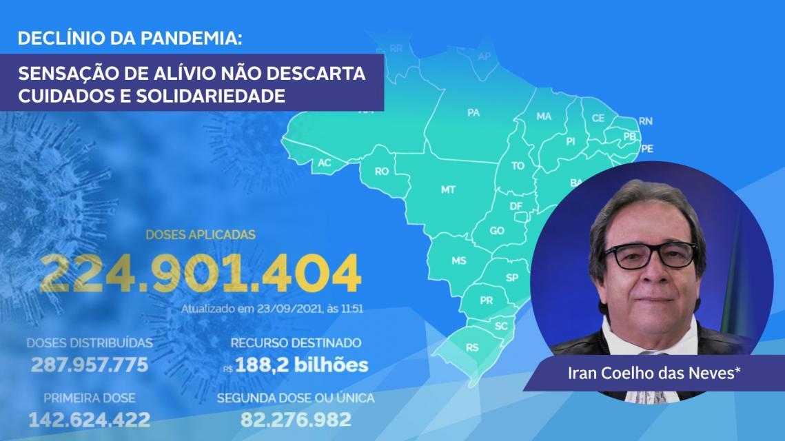 SENSAÇÃO DE ALÍVIO NÃO DESCARTA CUIDADOS E SOLIDARIEDADE