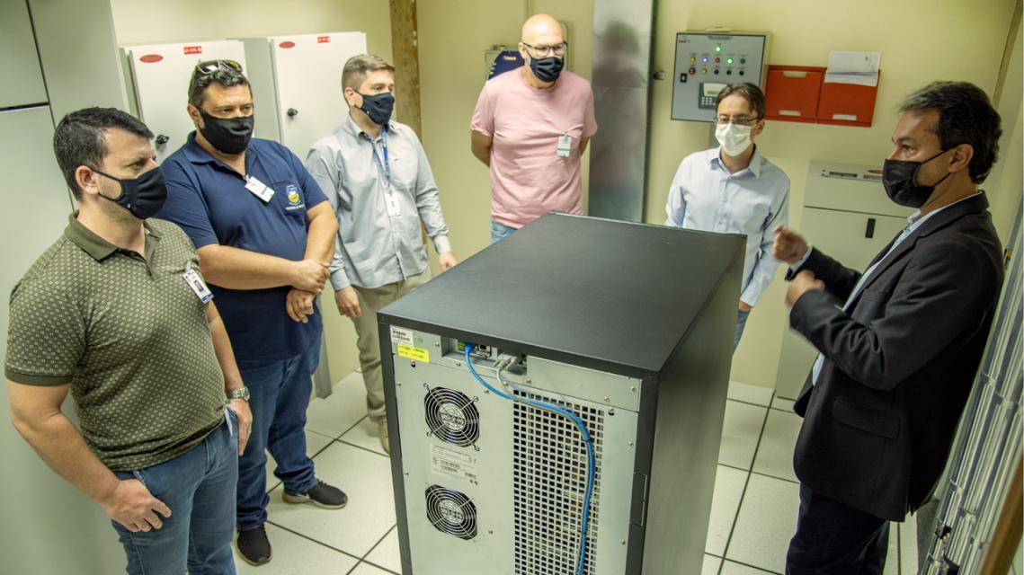 TCE-MS recebe visita da equipe de TI da Prefeitura de Dourados