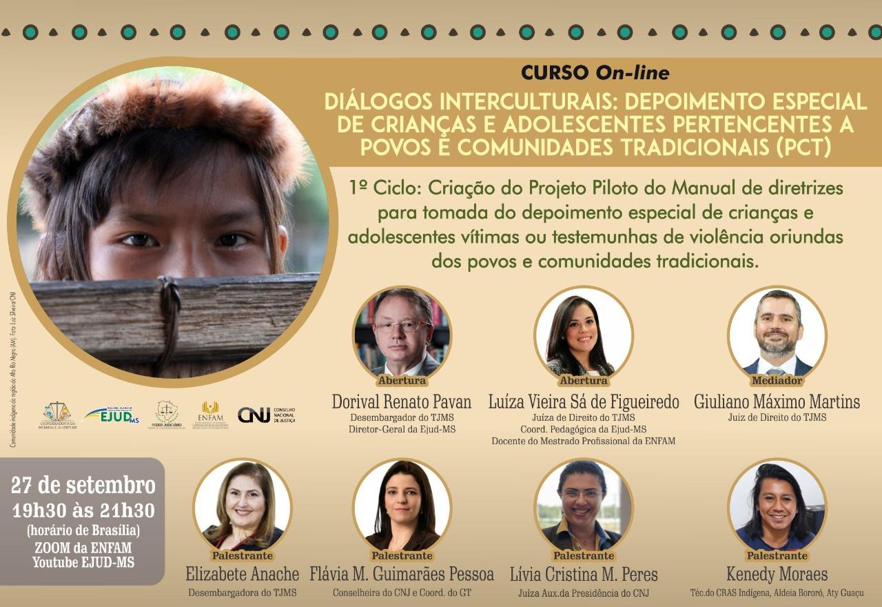 TJMS promove formação inédita em depoimento especial para atender povos e comunidades tradicionais.