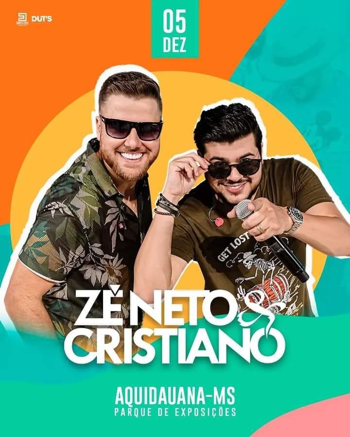 Atenção show da dupla Zé Neto & Cristiano