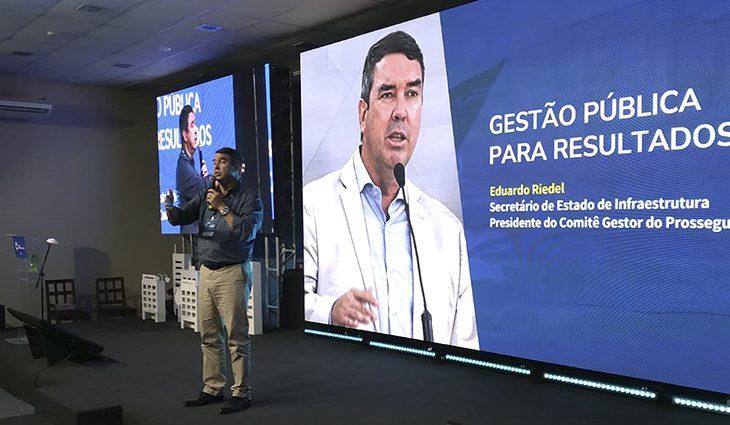 Eduardo Riedel destaca a liderança de Reinaldo Azambuja na transformação de MS.