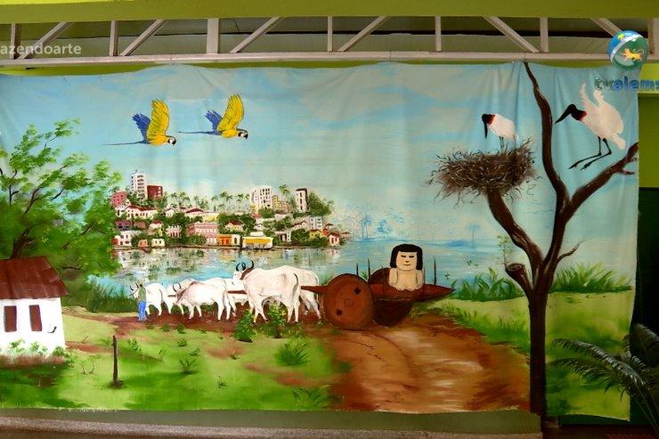 Fazendo Arte exibe documentário sobre o artista Apres Gomes e suas pinturas.