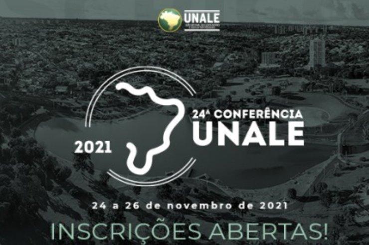 Inscrições abertas para Conferência Nacional da Unale em MS