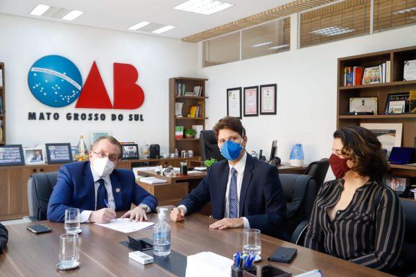 OAB/MS e LiTech firmam convênio com Associação dos Novos Advogados para fomentar o empreendedorismo jurídico.