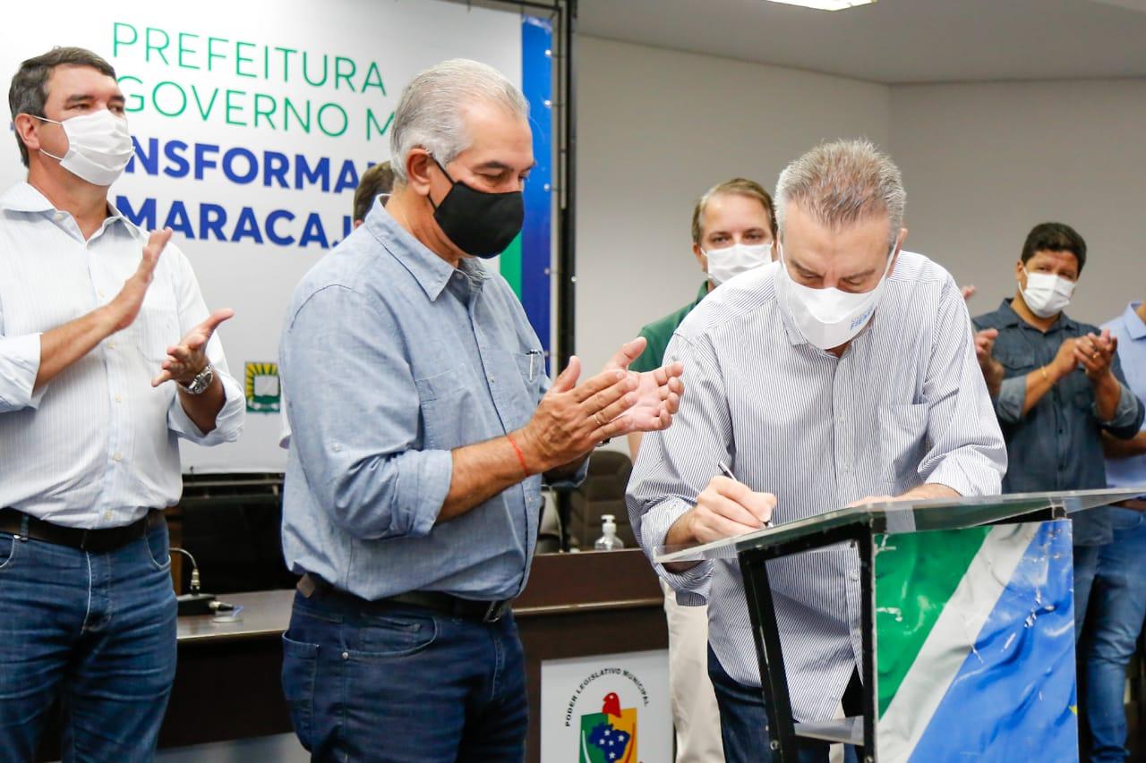 Paulo Corrêa destaca gestão municipalista do governo Azambuja.
