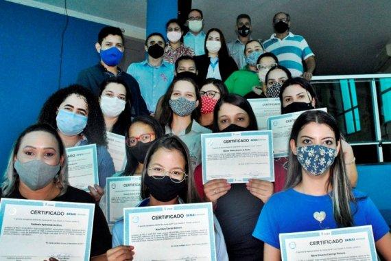 SENAI de Rio Verde certifica mais de 45 profissionais para o mercado de trabalho de Costa Rica.