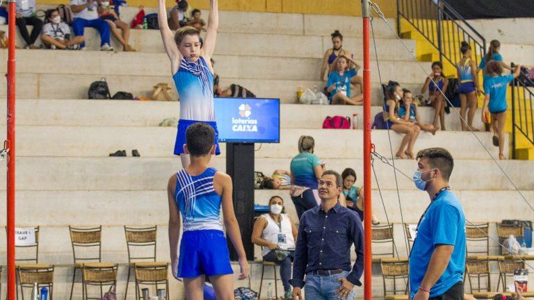 Campo Grande sedia torneio nacional de Ginástica Artística.