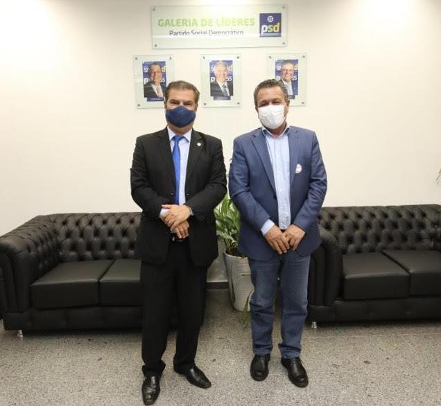 Em Brasília – Vereador Delei Pinheiro busca parcerias.