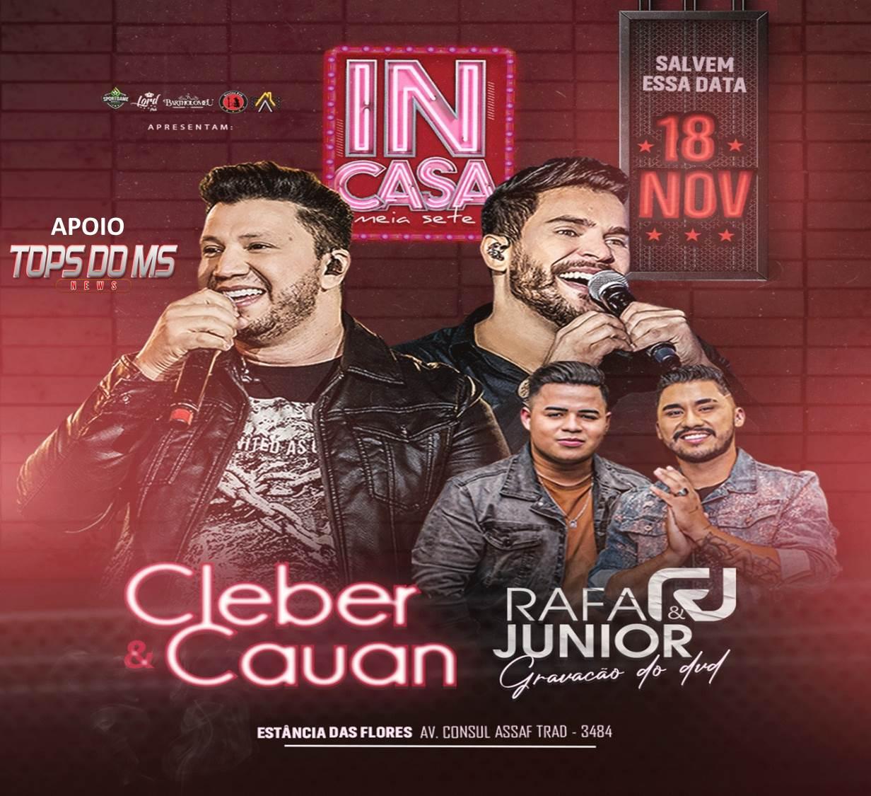 Gravação do DVD mais esperado do ano da dupla Rafa & Junior em Campo Grande-MS