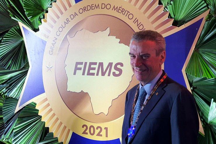 Presidente da ALEMS é reconhecido pela atuação no fomento à economia do Estado de Mato Grosso do Sul.