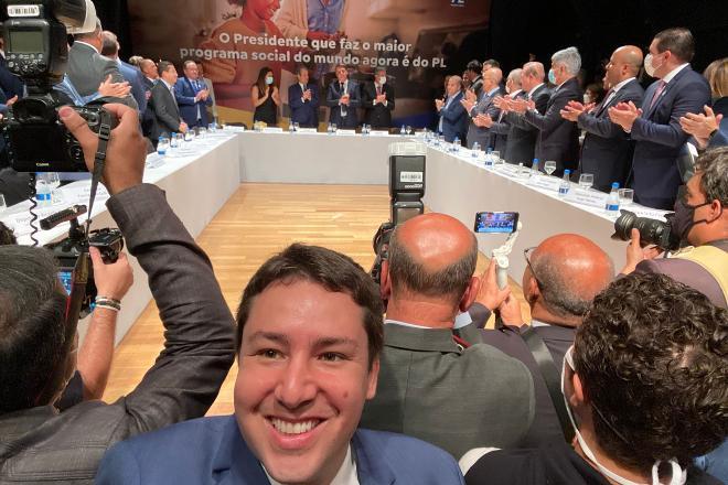  Filiação: Deputado crê num 'boom' do PL em MS com filiação de Bolsonaro