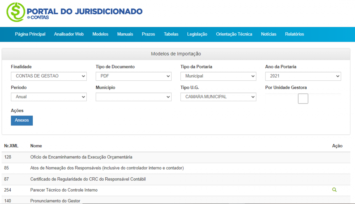 Novos modelos do Parecer Técnico do Controle Interno estão disponíveis no site do TCE-MS