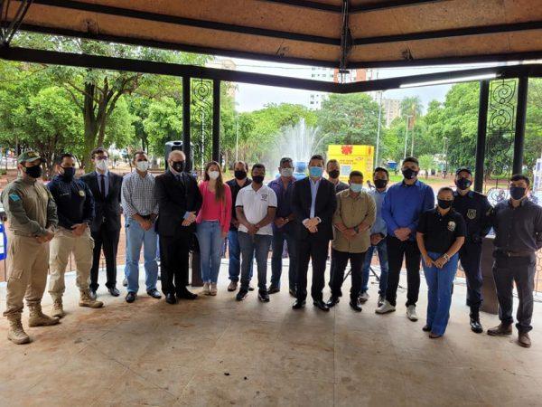 Presidente de Comissão participa do lançamento do Plano de Segurança “Operação Cidade Segura” da Guarda Civil .