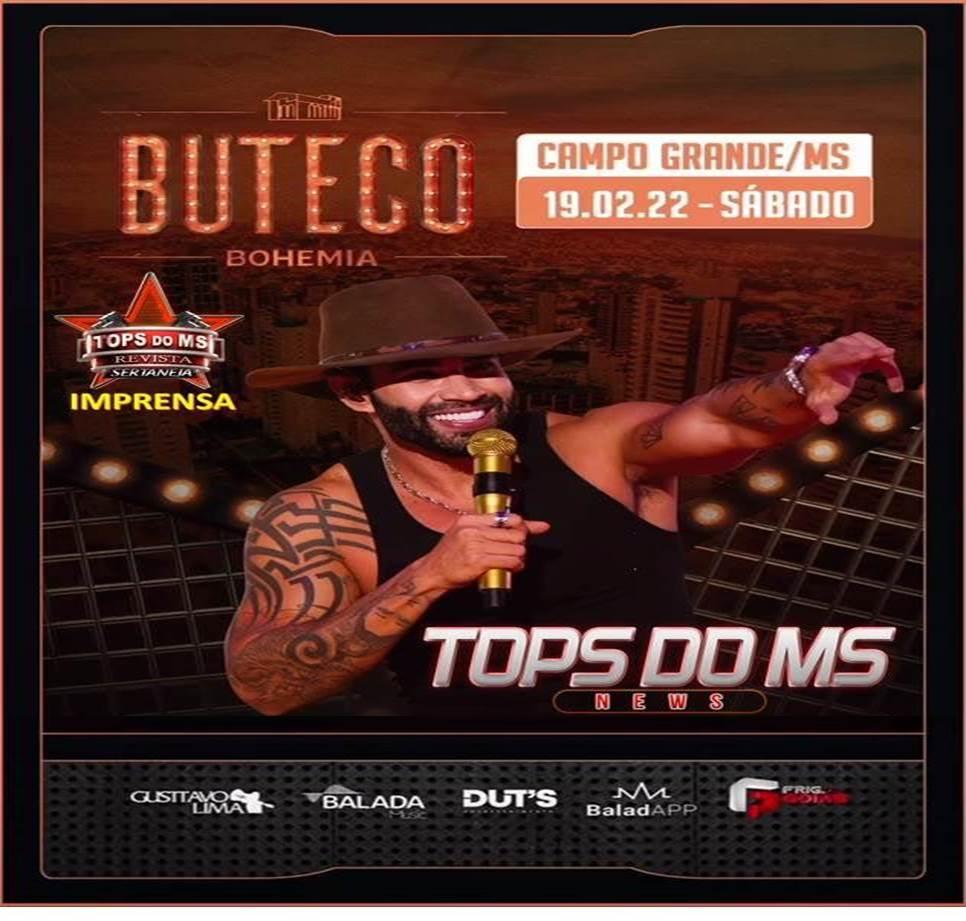 Buteco do Gusttavo Lima,  promete ser um dos melhores shows na Capital Morena