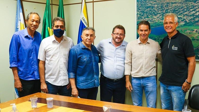 Prefeito Marcos Trad visita a Cidade de Dourados junto com os amigos e com o  Juiz Odilon de Oliveira.