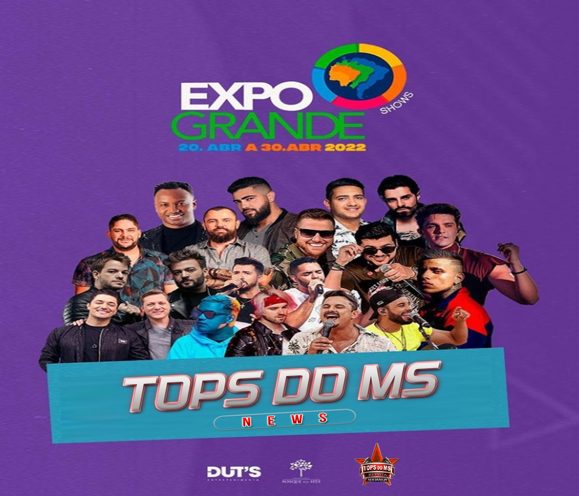 EXPOGRANDE2022 tem Thiaguinho, Jorge e Mateus, Henrique e Juliano e Zé Neto e Cristiano, Luan Santana,  Clayton  e Romário,  Georgeh e Rodrigo, Dubdogz,  Alok, confirmados