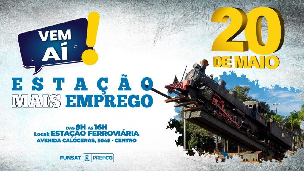 2° EDIÇÃO DA ESTAÇÃO MAIS EMPREGO OFERECE 1 MIL VAGAS DE TRABALHO NESTA SEXTA.