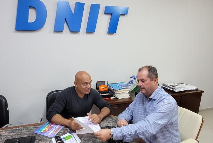 Ronilço Guerreiro se reúne com superintendente do DNIT e cobra informações sobre a estação do Trem do Pantanal.