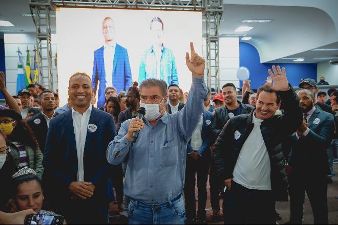 Nelsinho entra na pré-campanha e exalta coragem do irmão Marquinhos Trad