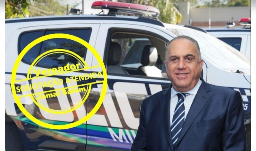 Dr. Jamal Salem tem solicitação atendida no bairro Jardim das Cerejeiras.
