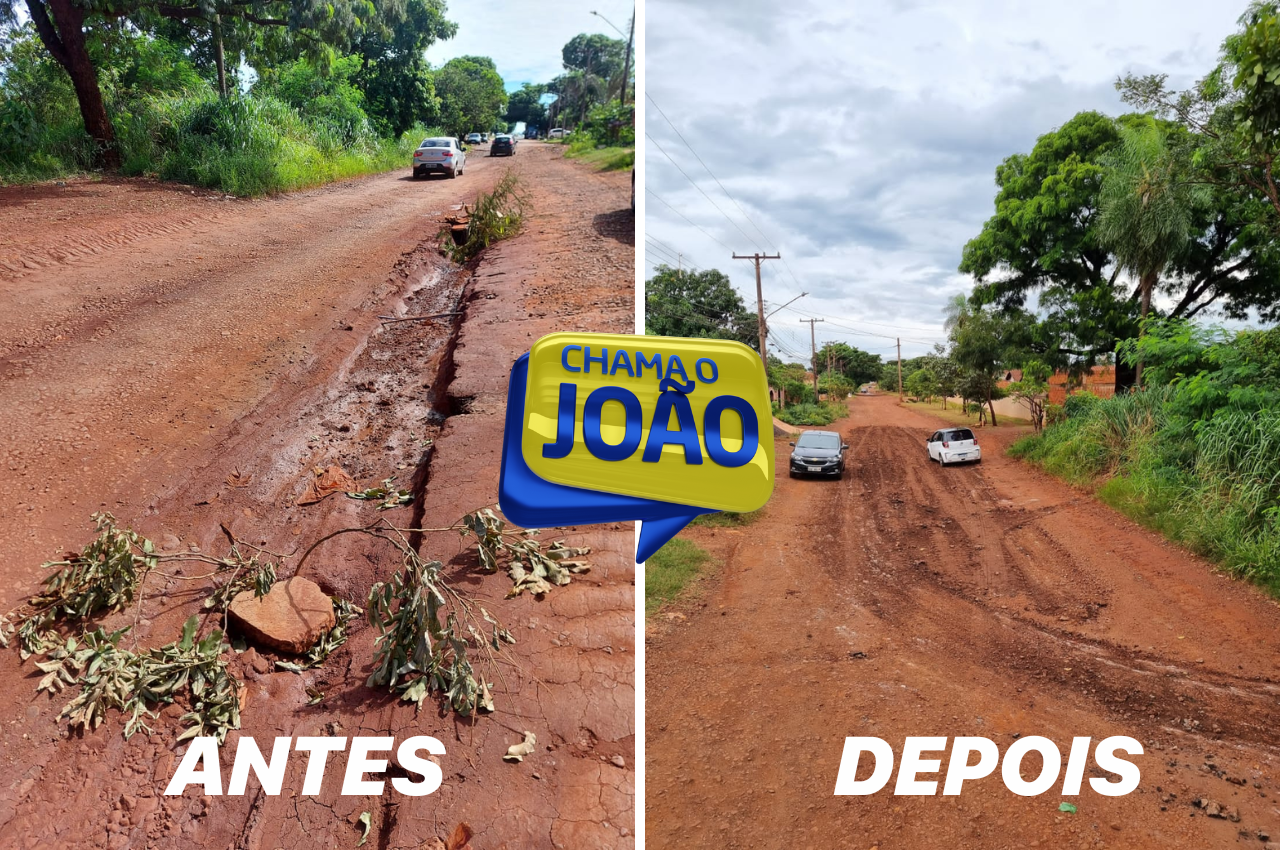 Chama o João: valeta é fechada em caráter emergencial na Avenida Joana D’Arc após intervenção de vereador.
