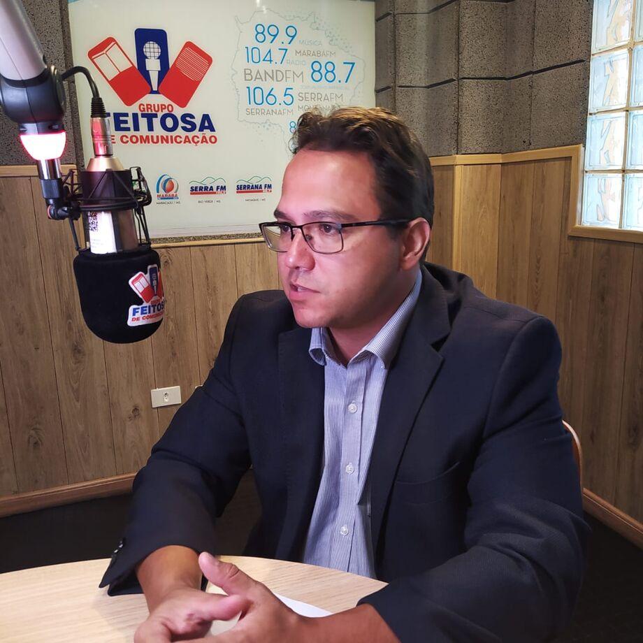 Pedro Pedrossian Neto reforça que sua principal bandeira na ALEMS será a saúde pública.