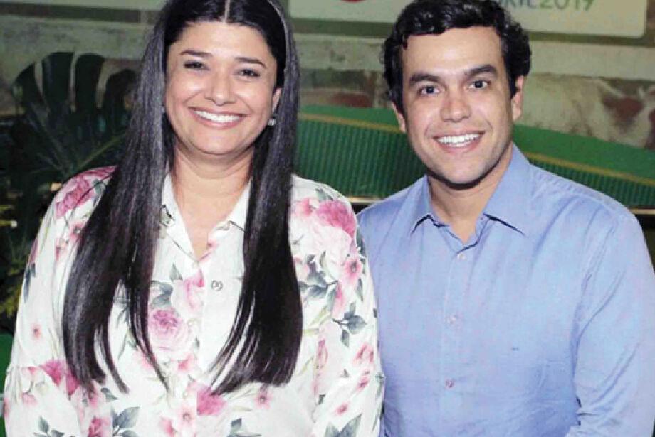 Pré-candidato a prefeito de Campo Grande, Beto Pereira reúne-se com a  Rose Modesto em Brasília para aparar aresta