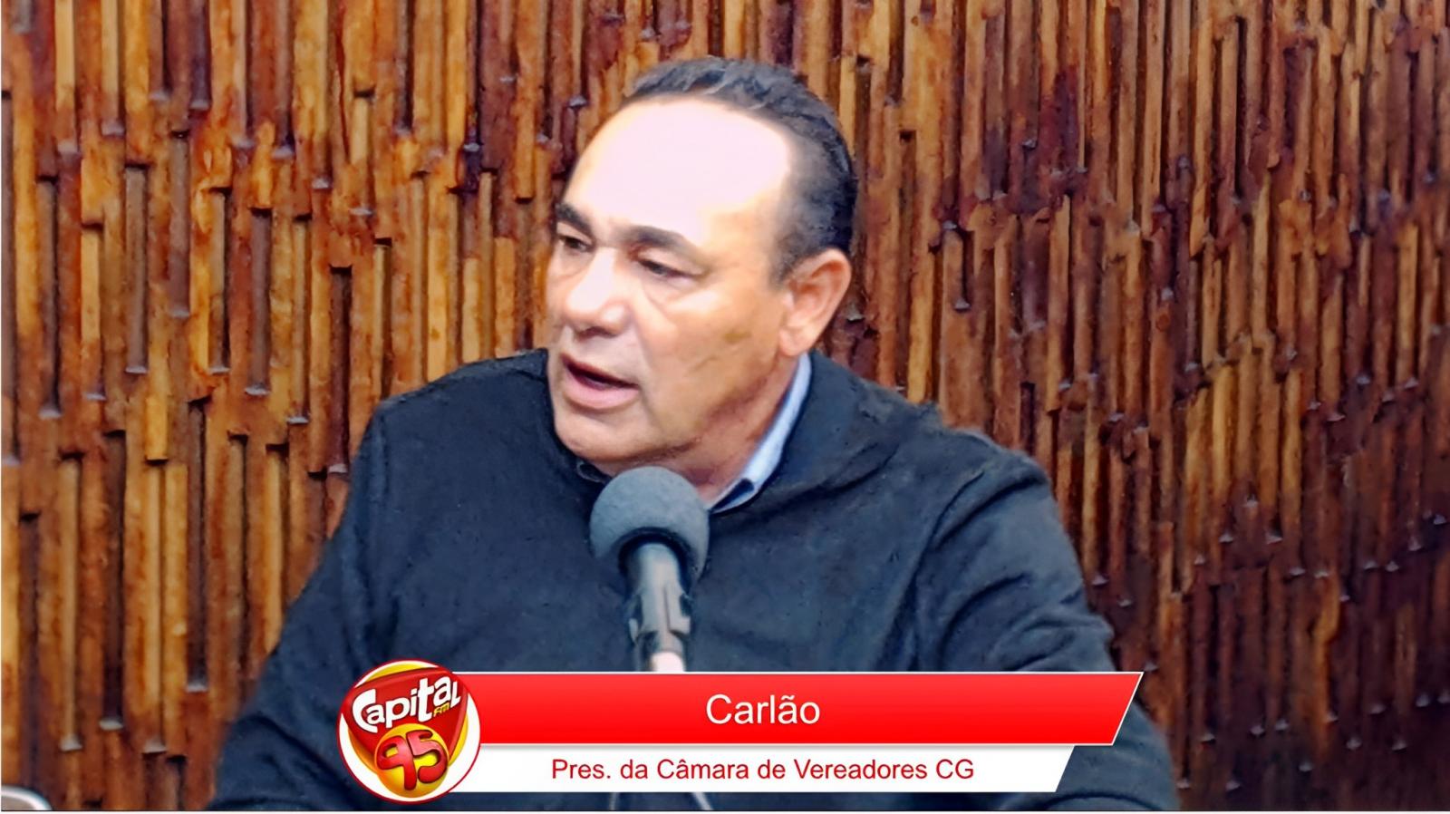 Em entrevista, vereador Carlão aponta a saúde, conservação dos bairros e educação como problemas emergenciais da Capital.