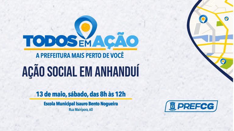 PROGRAMA TODOS EM AÇÃO CHEGA AO DISTRITO DE ANHANDUÍ.