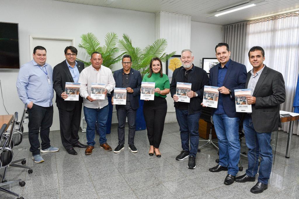 Adriane Lopes recebe comitiva do Rio de Janeiro e apresenta potencialidades de Campo Grande.