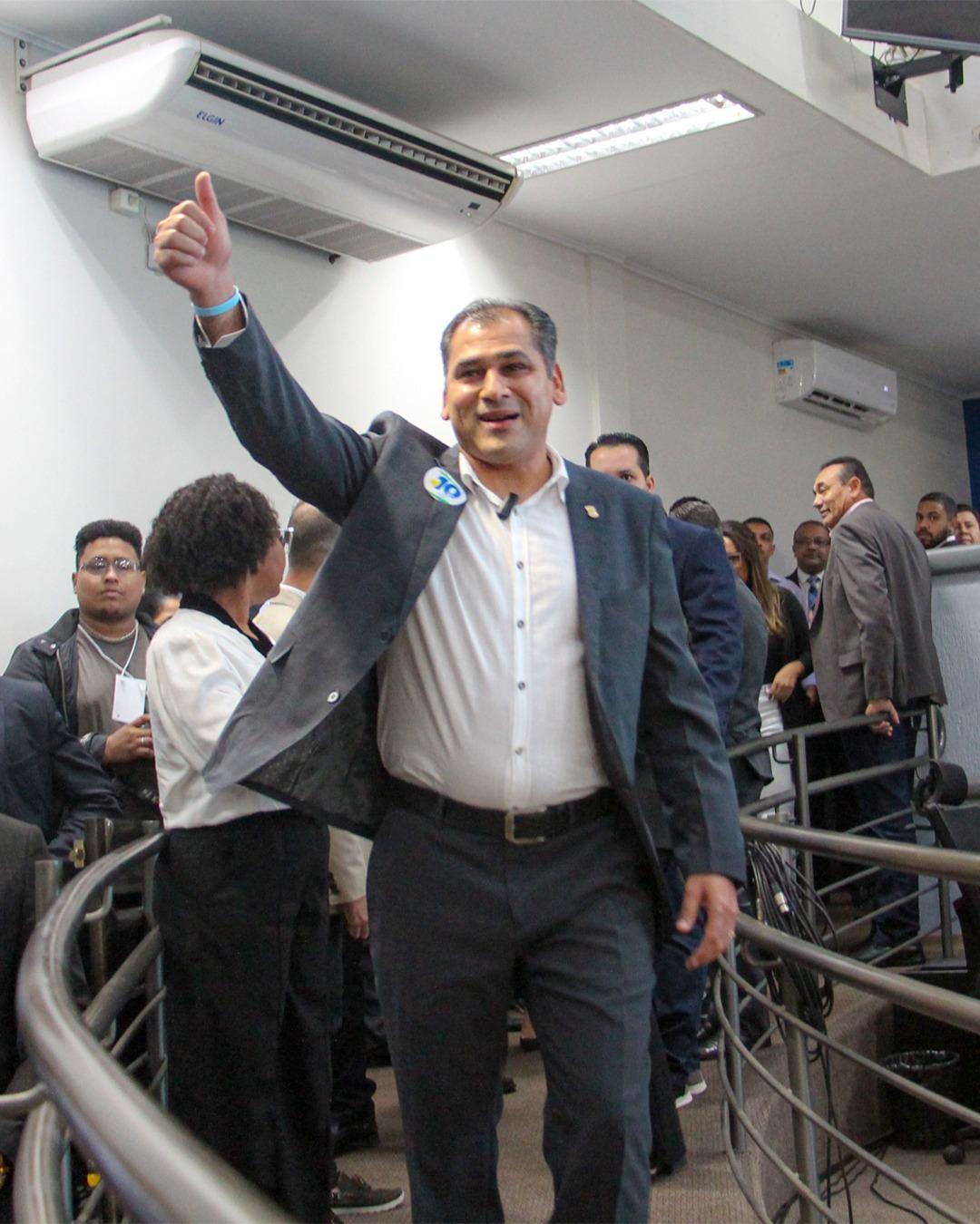 Posse como presidente do partido na Capital aumenta responsabilidade com o mandato, ressalta Betinho.
