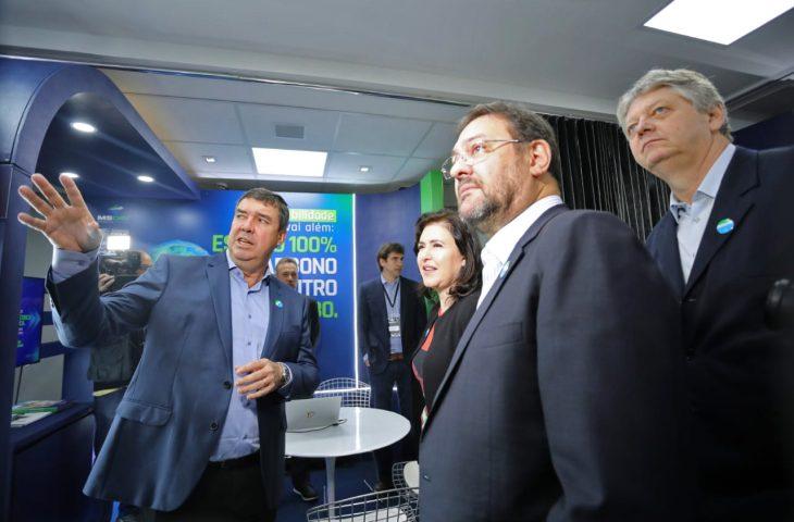 Governador Eduardo Riedel apresenta projetos com R$ 5,5 bilhões de investimentos no MS Day em São Paulo