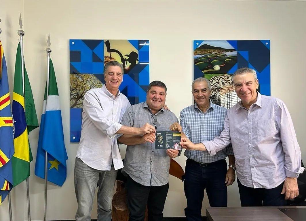Prefeito confirma ida para o PSDB e tucanos vão a 48 prefeituras em Mato Grosso do Sul.