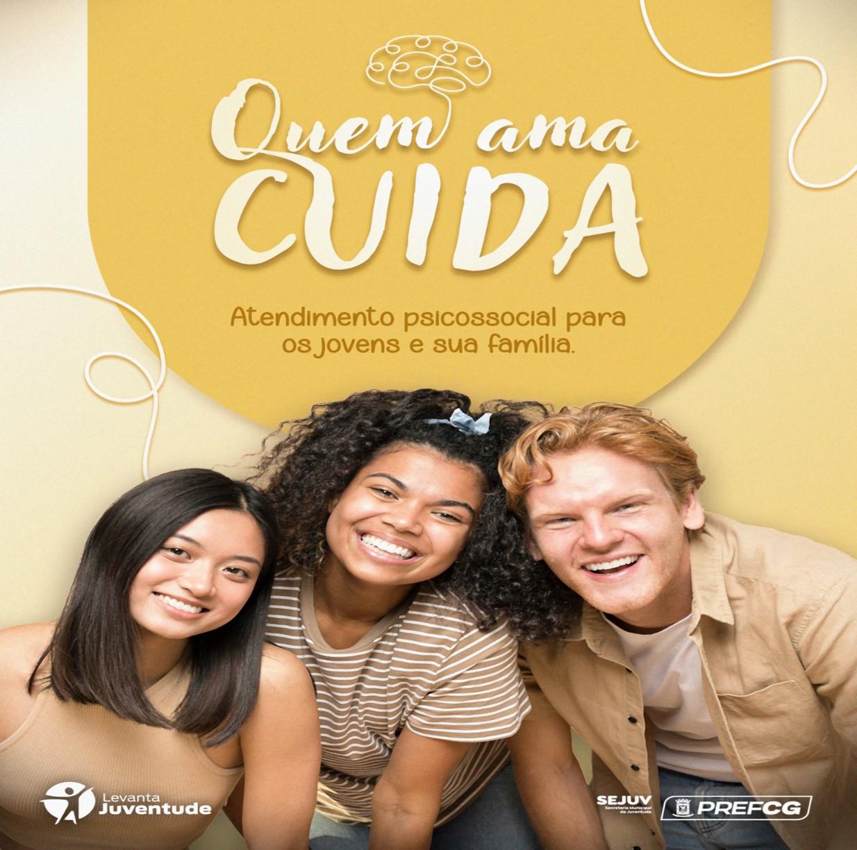 Prefeitura lança programa de atendimento psicossocial gratuito direcionado para jovens de Campo Grande.
