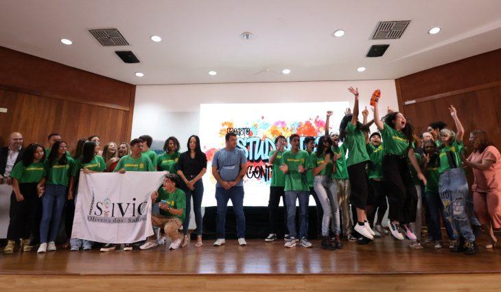 Cidadania é celebrada por estudantes em dia de premiação do projeto da CGE de MS.