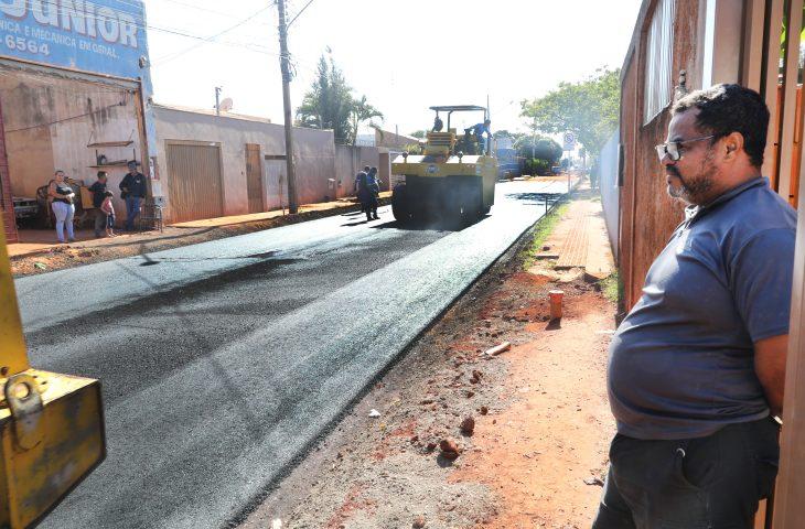 Governo do Estado vai fazer nova etapa de asfalto nas ruas da Moreninha IV.