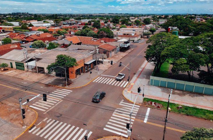 Reforço na sinalização de áreas escolares em Dourados é fruto de parceria com o Detran-MS.